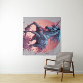 ゾンビ・ユニコーンのポスター タペストリー (インサイチュ(横))