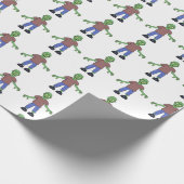 ゾンビ ラッピングペーパー (角)