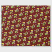 ゾンビ ラッピングペーパー (フラット)