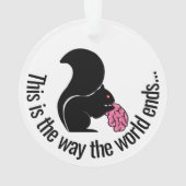 ゾンビ・リス、これが世界の終わりだ オーナメント (裏面)