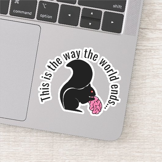 ゾンビ・リス、これが世界の終わりだ シール (詳細)