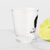 ゾンビ-前方に持っています打撃を行って下さい ショットグラス (左)