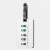 ゾンビ…来お前を捕まえろ! ラゲッジタグ (裏面縦)