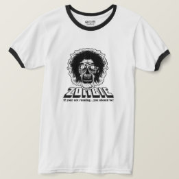 ゾンビ - 走ってないなんてありえない! Tシャツ