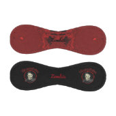 ゾンビ、野球 – 赤と黒2 野球ボール (パネル)