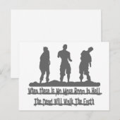 ゾンビ(_G) ポストカード (正面/裏面)