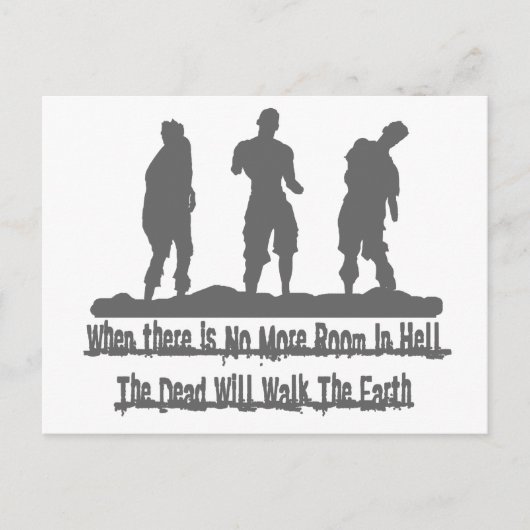 ゾンビ(_G) ポストカード (正面)