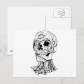 ゾンビ – Jeffery ポストカード (正面/裏面)