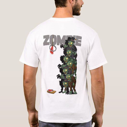 ゾンビ Tシャツ (裏面)