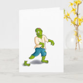 ゾンビGet Well Soonカード カード (黄色い花)