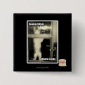 ゾンビKitteh 缶バッジ (正面)