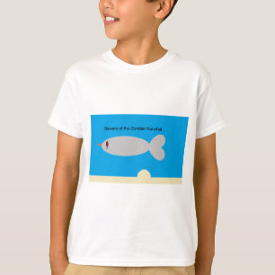 ゾンビNarwhalの用心して下さい Tシャツ