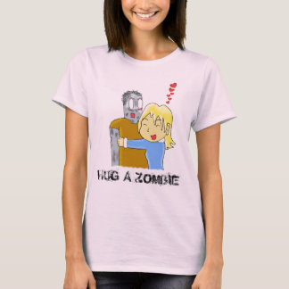 ゾンビTシャツをハグ Tシャツ