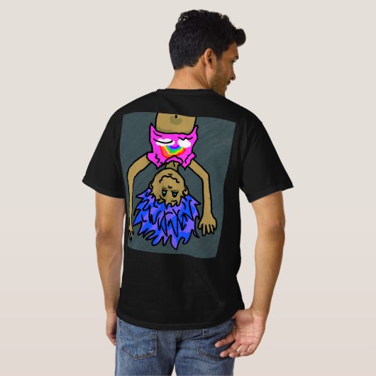 ゾンビTシャツ Tシャツ (裏面フル)