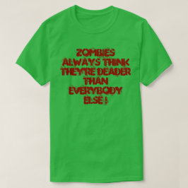 ゾンビTシャツ Tシャツ