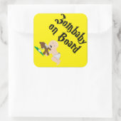 ゾンベビーオンボード スクエアシール (バッグ)