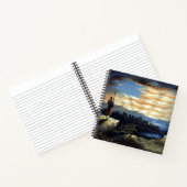 ゾーア南北戦争の天空の米国国旗 ノートブック (内部)