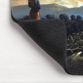 ゾーア南北戦争の天空の米国国旗 マウスパッド (コーナー)