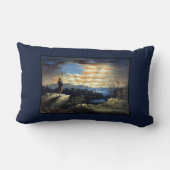 ゾーア南北戦争の天空の米国国旗 ランバークッション (裏面)