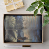 ゾーア南北戦争の天空の米国国旗 薄葉紙 (ギフト)