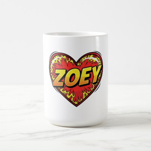 ゾーイを愛して コーヒーマグカップ (中央)