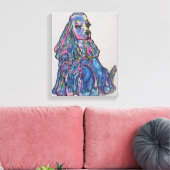 ゾーイ キャンバスプリント (インサイチュ (リビング))