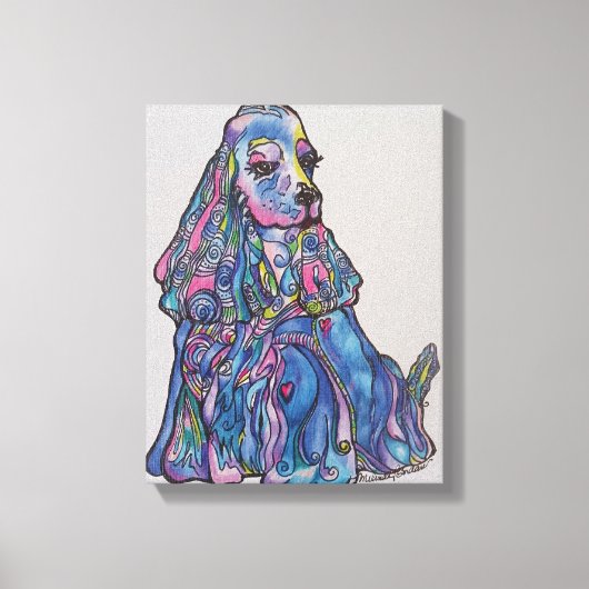 ゾーイ キャンバスプリント (正面)