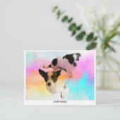 ゾーイ＆グレイシー ディスコ ブランク ポストカード！ ポストカード (スタンド正面)