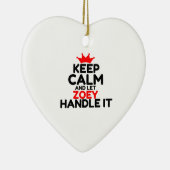 ゾーイ セラミックオーナメント (右)