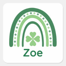 ゾーエネームクローバーボホーレインボー