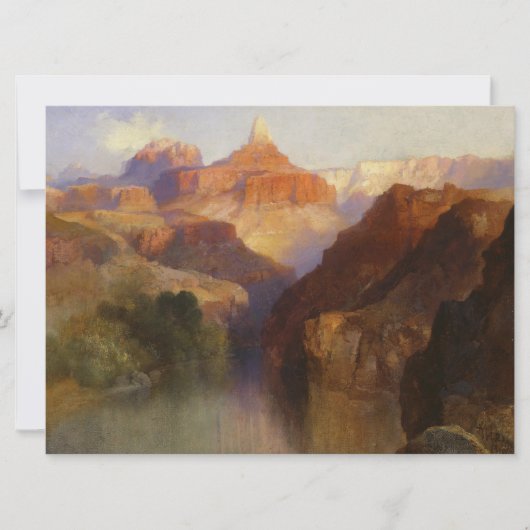 ゾースターピーク（米国アリゾナ州グランドキャニオン） カード (正面)