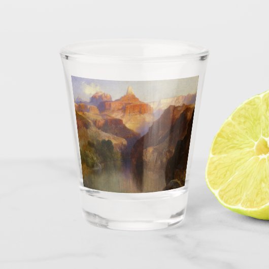 ゾースターピーク(米国アリゾナ州グランドキャニオン) ショットグラス (正面)
