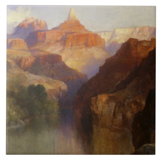 ゾースターピーク（米国アリゾナ州グランドキャニオン） タイル (正面)