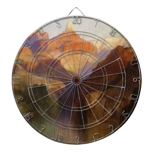 ゾースターピーク（米国アリゾナ州グランドキャニオン） ダーツボード (正面)