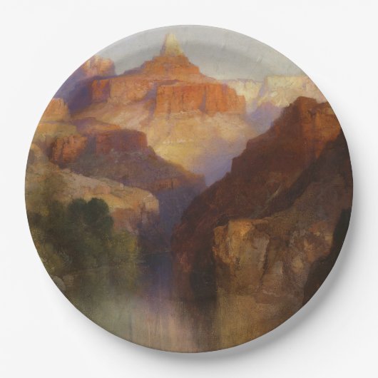 ゾースターピーク(米国アリゾナ州グランドキャニオン) ペーパープレート (正面)