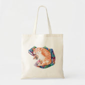 ゾーズウィンター昼寝 トートバッグ (正面)