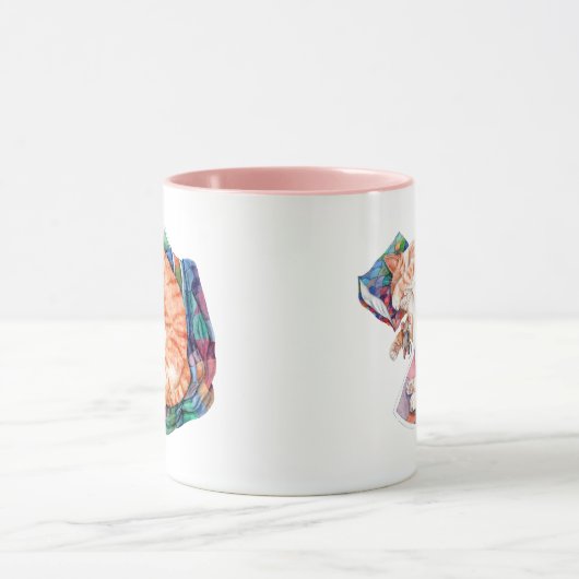 ゾーズウィンター昼寝 マグカップ (中央)