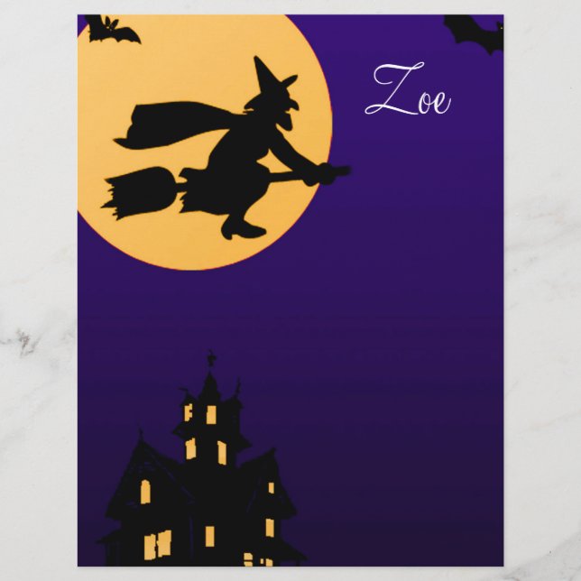 ゾーハロウィーンレターヘッド (正面)