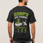 ゾープのUFOレッカーシリーTシャツ Tシャツ (裏面)