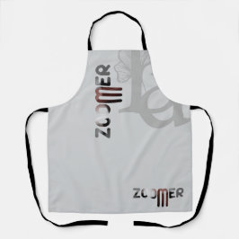 ゾーマエプロン抽象芸術トレンドデコール粉末 エプロン