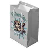 ゾーミエの時スコティッシュフォールド猫 ミディアムペーパーバッグ (正面アングル)