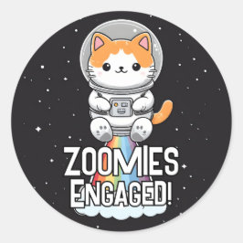 ゾーミー婚約したズ – 宇宙猫 ラウンドシール