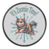 ゾーミー時の亀の子猫 アイスホッケーパック (正面)