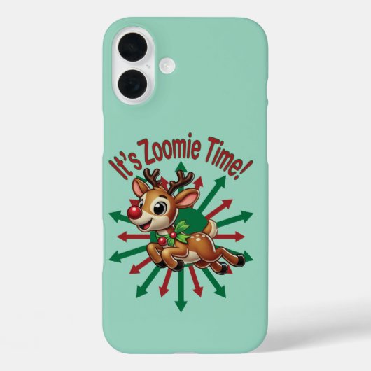 「ゾーミー・タイムだ!クリスマストナカイ Case-Mate iPhoneケース (裏面)