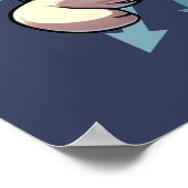 ゾーミー・タイム・コリー縁どだ ポスター (角)