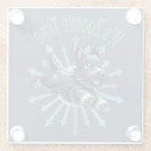 ゾーミー・タイム・スコティッシュ・テリア ガラスコースター (裏面)