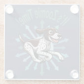 ゾーミー・タイム・ドイツ短調のポインタだ ガラスコースター (裏面)