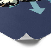 ゾーミー・タイム・バセット・ハウンドだ ポスター (角)