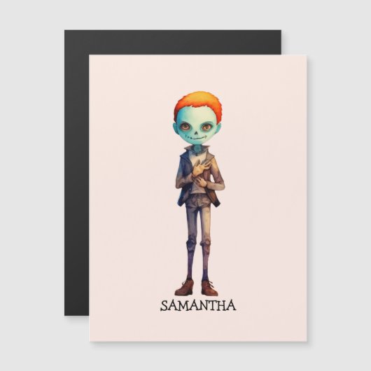 ゾームビパーソナライズされたハロウィーン (正面/裏面)