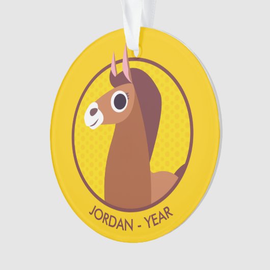 ゾーラ馬 オーナメント (正面)